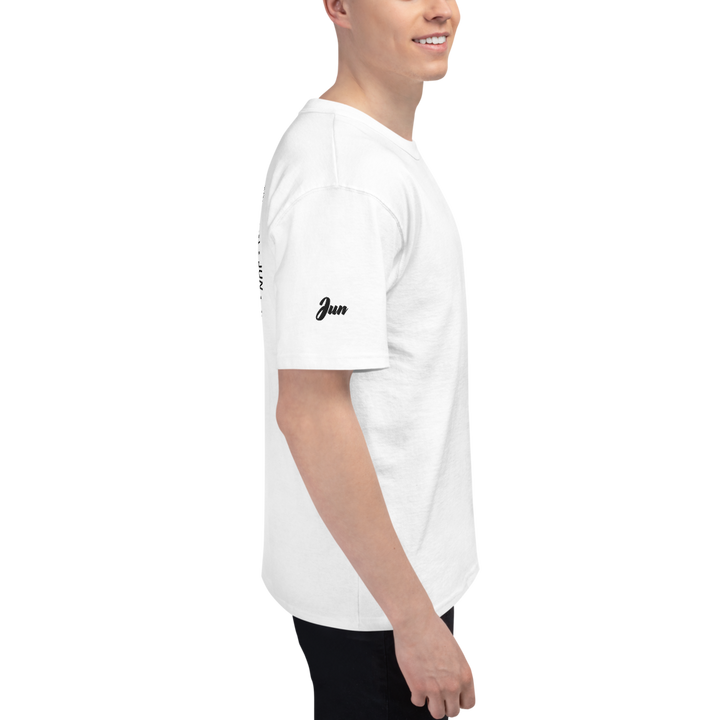 NEVER SETTLE 01 Men's Champion T-Shirt 1