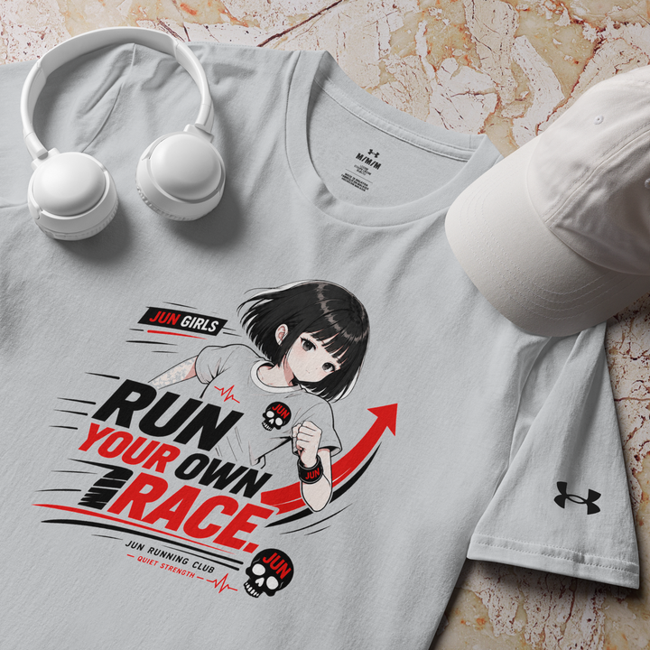 JUN GIRLS RUN YOUR OWN RACE 01 – Under Armour® アスレチックTシャツ
