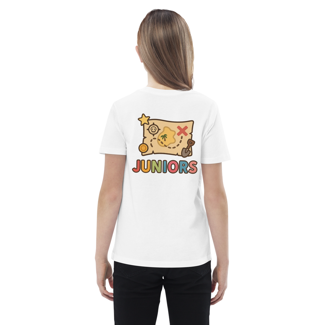 JUNiORS TREASURE MAP cotton kids t-shirt