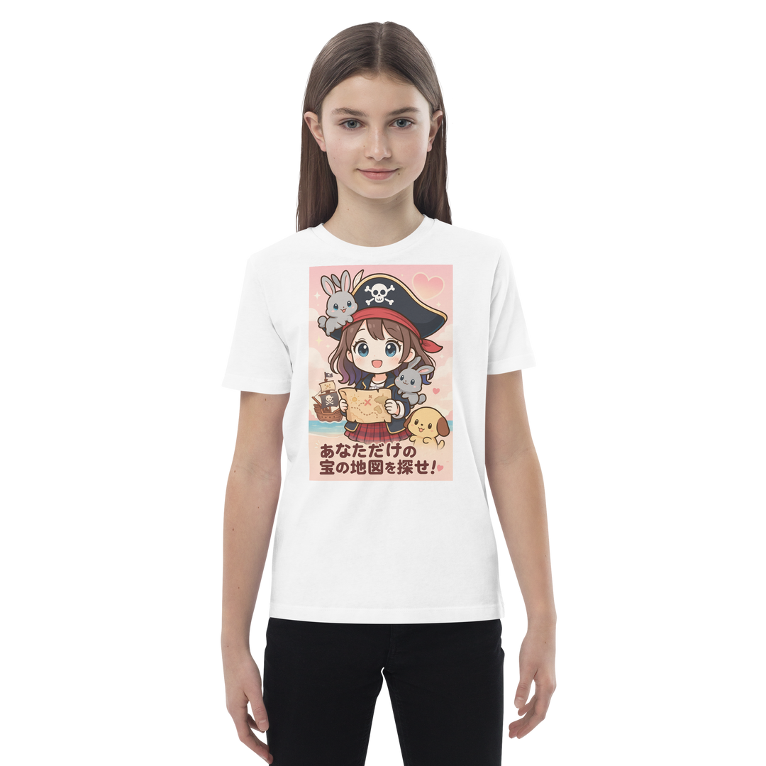 JUNiORS TREASURE MAP cotton kids t-shirt