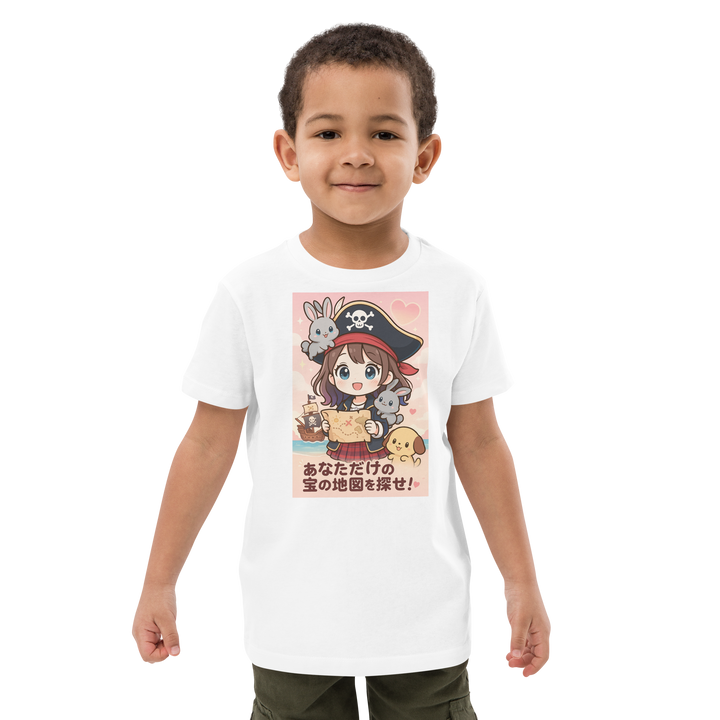 JUNiORS TREASURE MAP cotton kids t-shirt