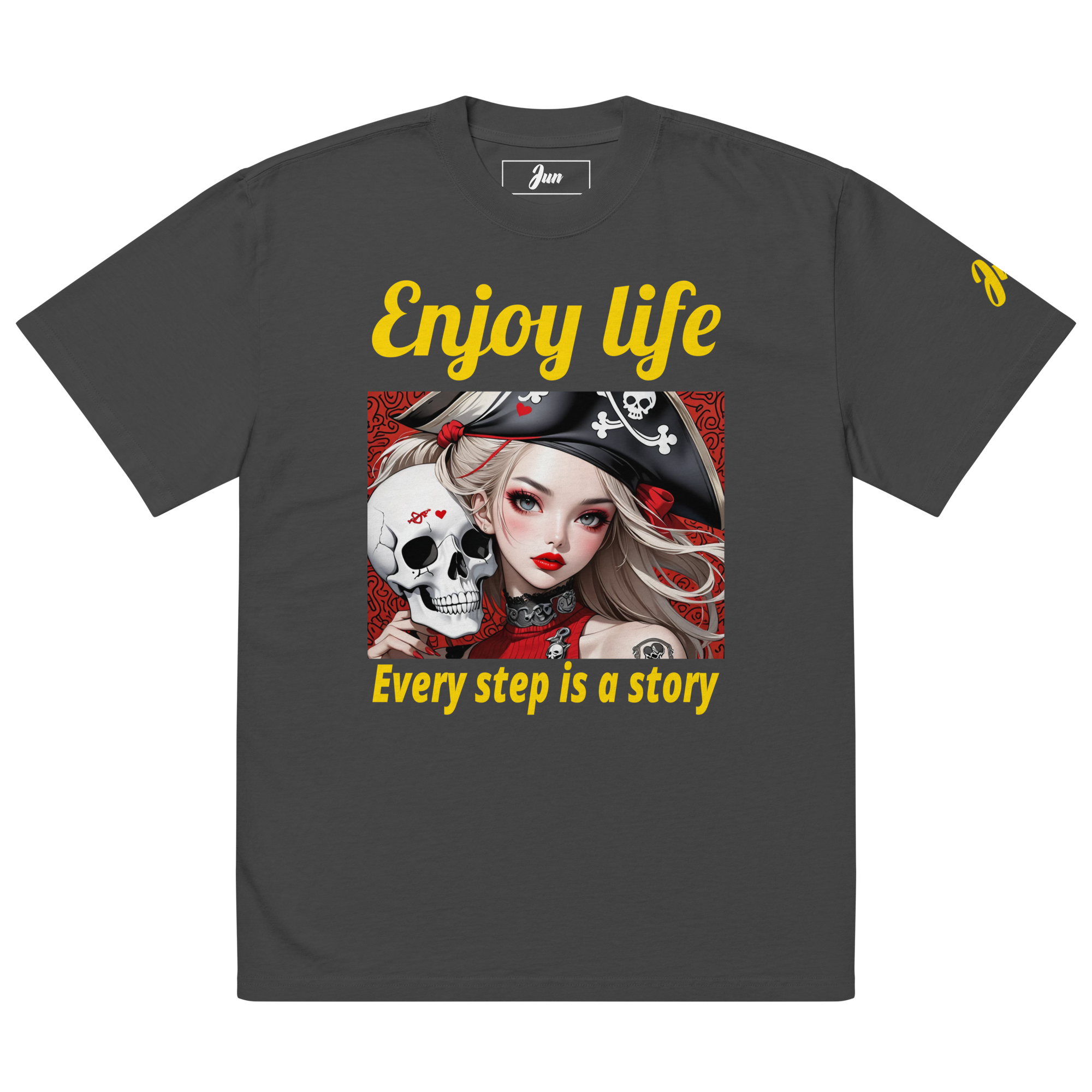 Enjoy Life 04 Oversized faded t-shirt 1