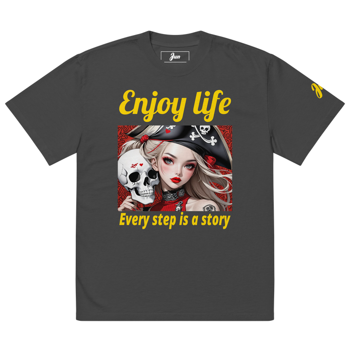 Enjoy Life 04 Oversized faded t-shirt 1