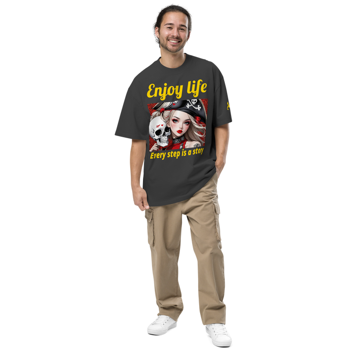 Enjoy Life 04 Oversized faded t-shirt 1
