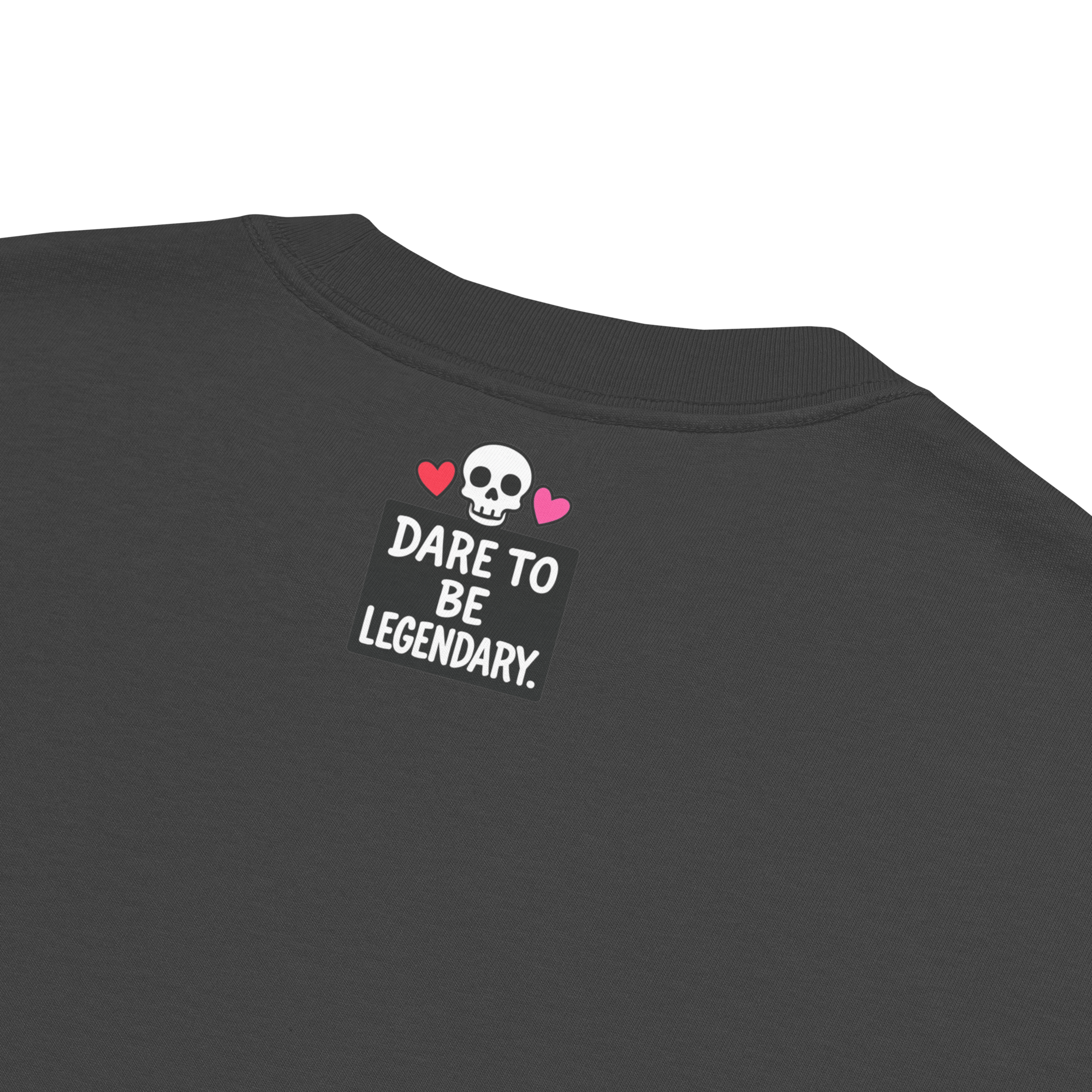 HEART REBEL LEGEND 01 Oversized Faded T-shirt 2