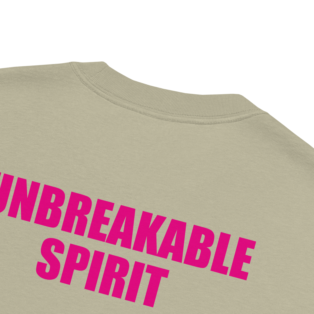 UNBREAKABLE SPIRIT 01 – Colorful Sunflower Girl Oversized Tee