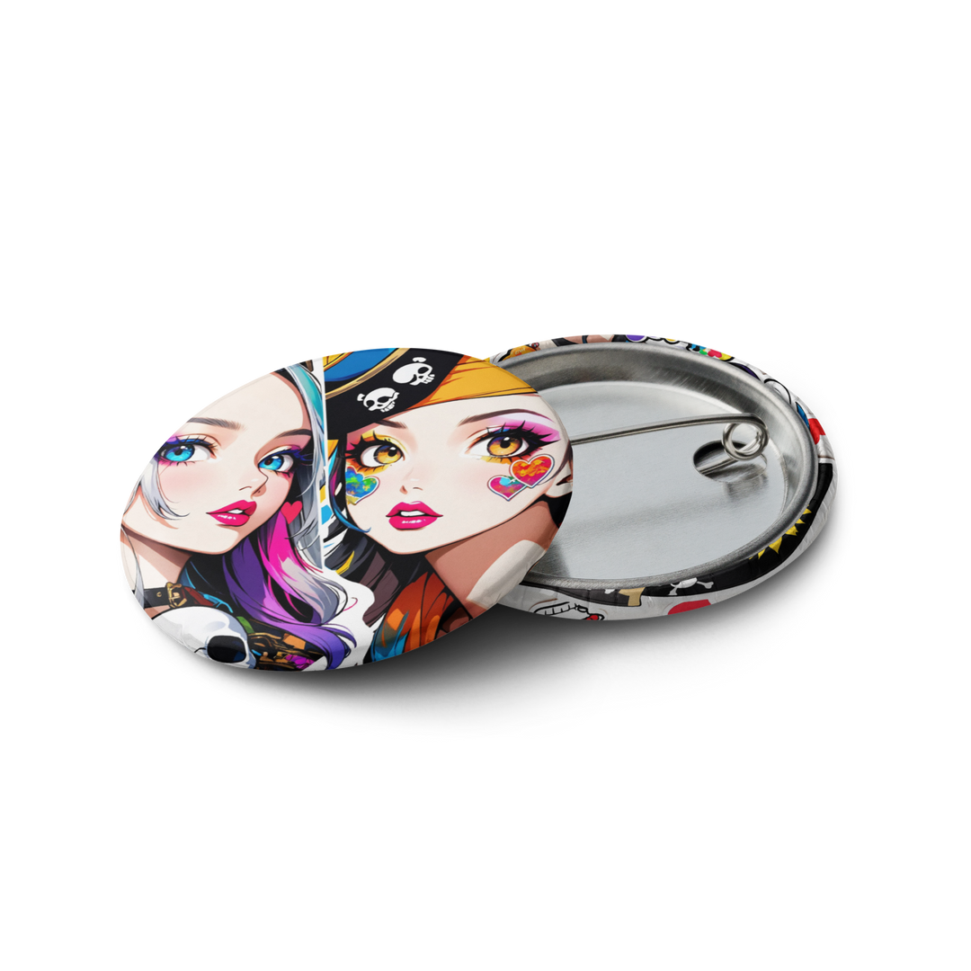 JUN 缶バッジコレクション Aセット（ガールズアート）