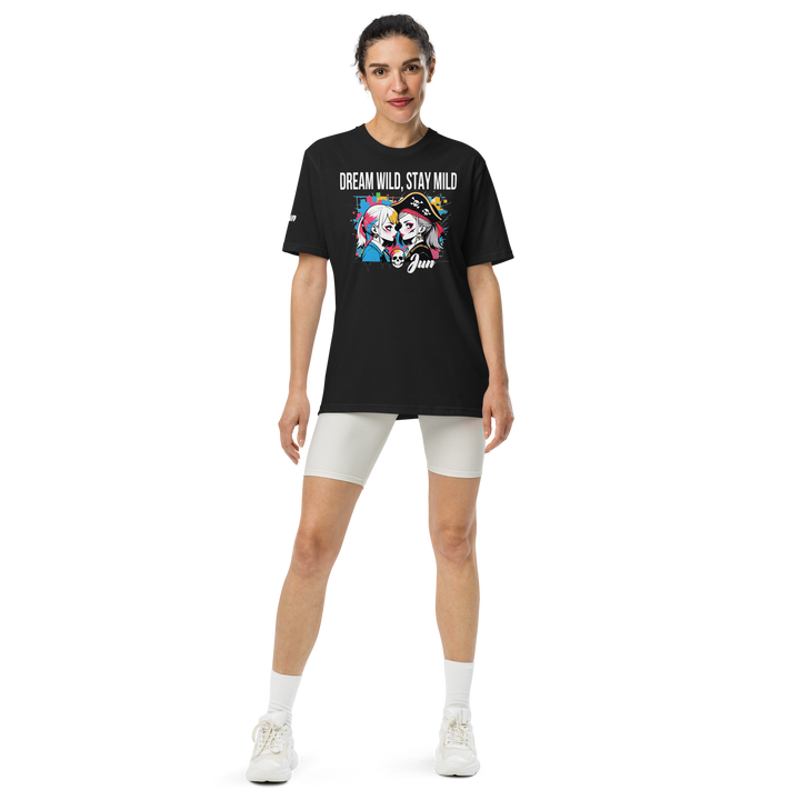 DREAM WILD STAY MILD white 01 Under ArmourⓇ athletic t-shirt 1