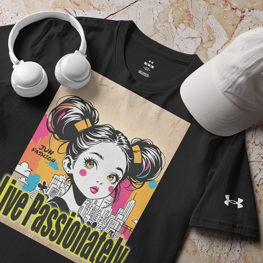 Live Passionately 07 Under ArmourⓇ athletic t-shirt