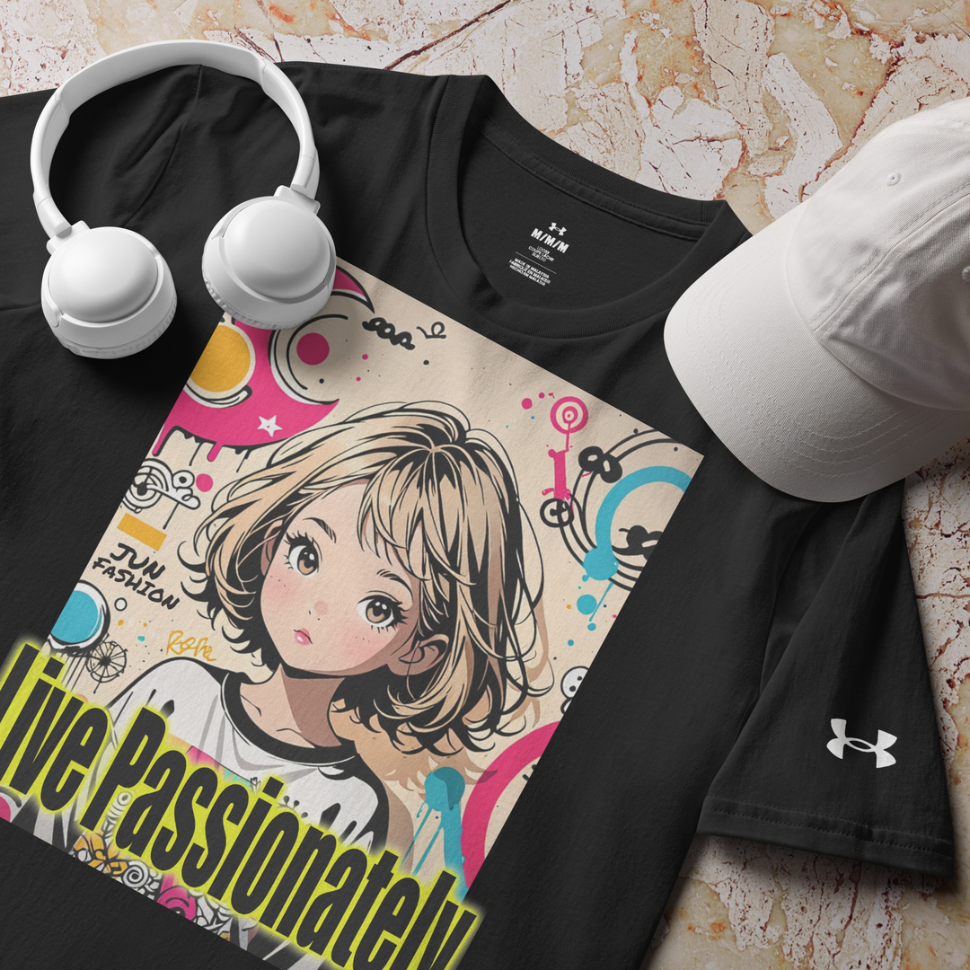 Live Passionately 08 Under ArmourⓇ athletic t-shirt