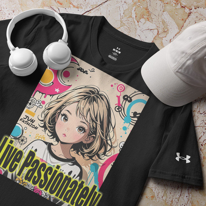 Live Passionately 08 Under ArmourⓇ athletic t-shirt