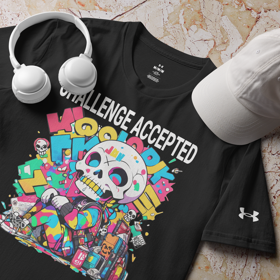 CHALLENGE ACCEPTED 01 Under ArmourⓇ athletic t-shirt 2