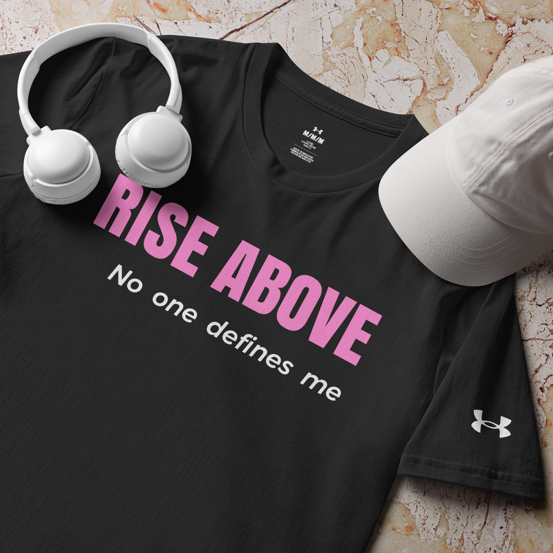 RISE ABOVE 03 Under ArmourⓇ athletic t-shirt  2