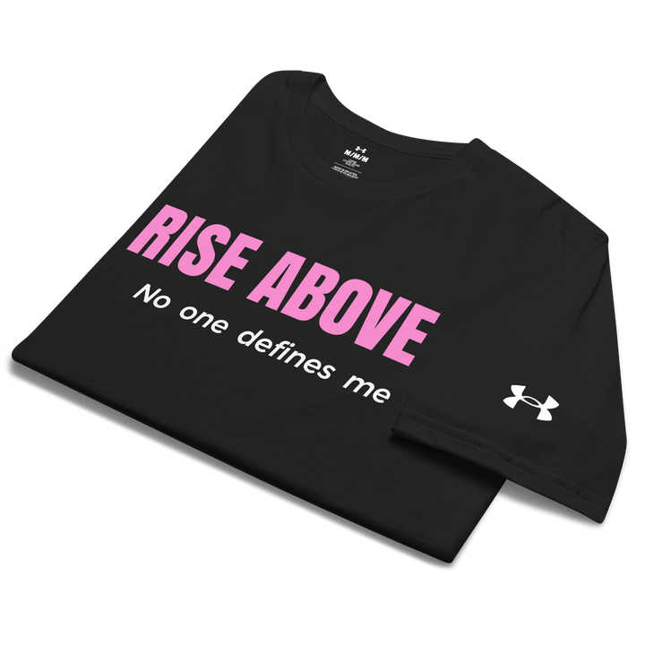 RISE ABOVE 03 Under ArmourⓇ athletic t-shirt  2