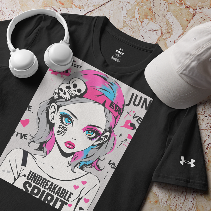 JUN ATHLETICS Core – Under Armour® アスレチックTシャツ（ブラック／ネイビー）