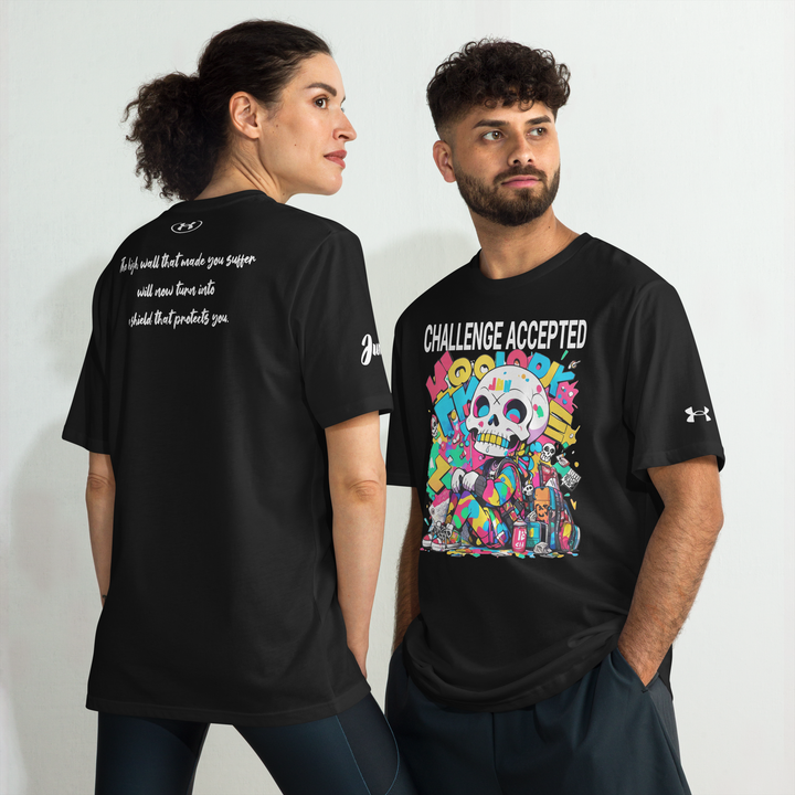 CHALLENGE ACCEPTED 01 Under ArmourⓇ athletic t-shirt 2