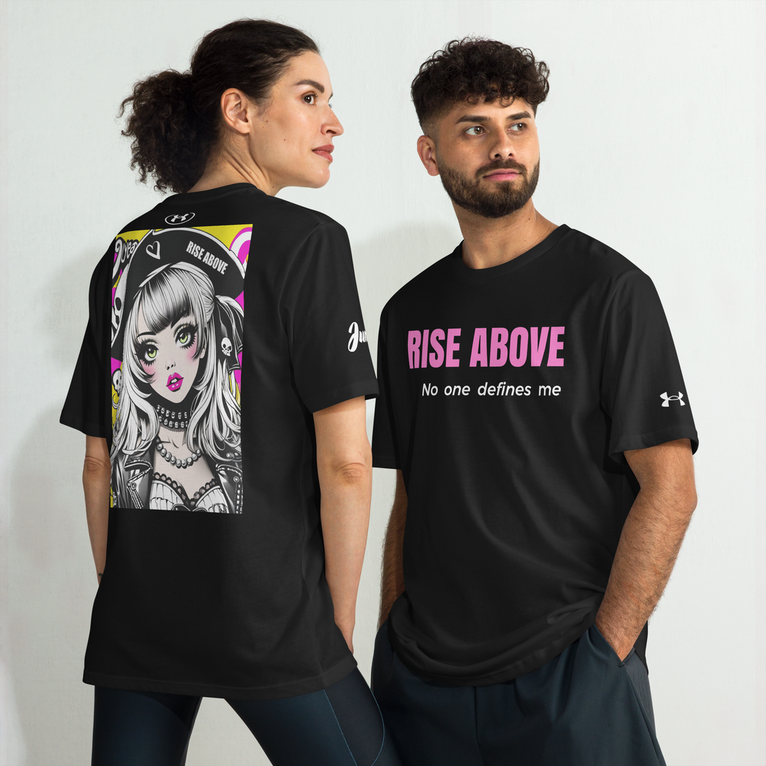 RISE ABOVE 03 Under ArmourⓇ athletic t-shirt  2