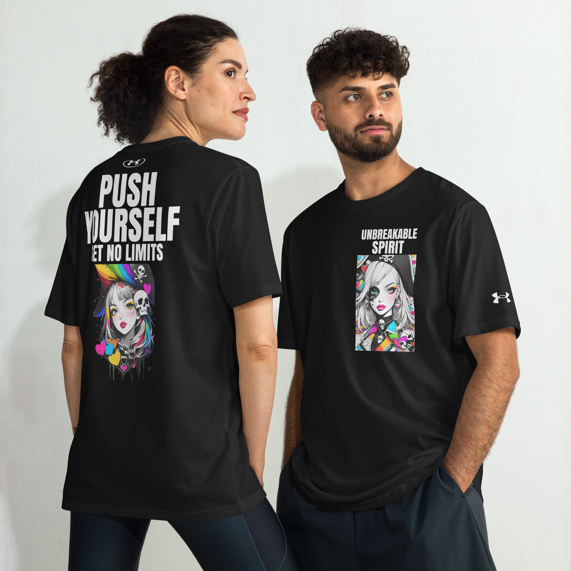 UNBREAKABLE SPIRIT 02 Under ArmourⓇ アスレチックTシャツ 2