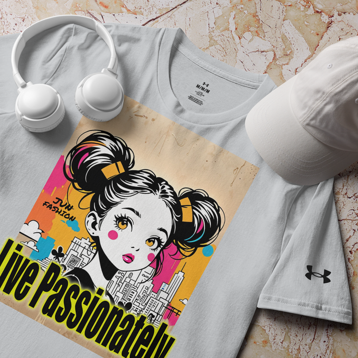 Live Passionately 07 Under ArmourⓇ athletic t-shirt