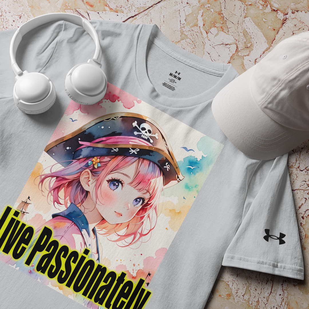 Live Passionately 09 Under ArmourⓇ athletic t-shirt 2