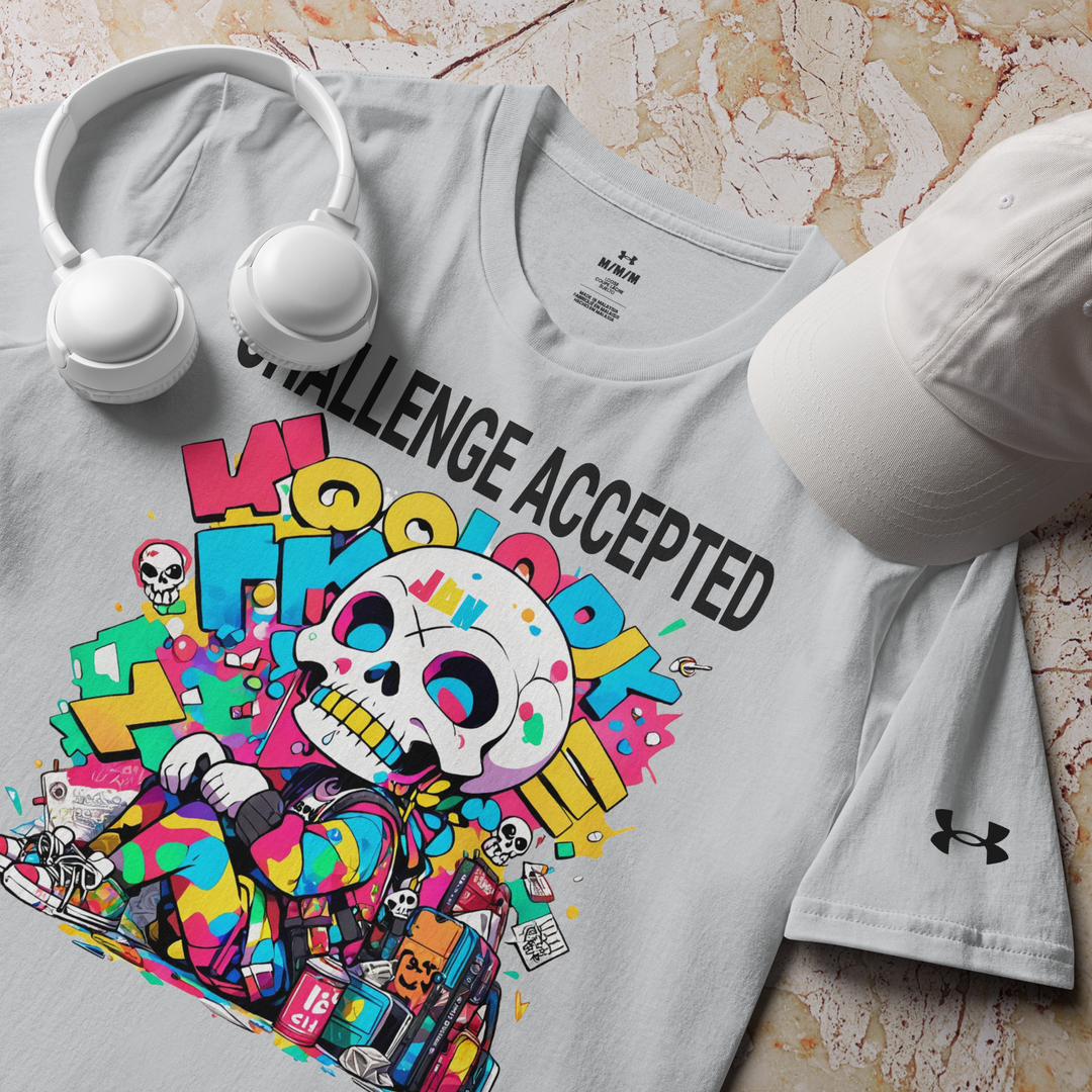 CHALLENGE ACCEPTED 01 Under ArmourⓇ athletic t-shirt 1