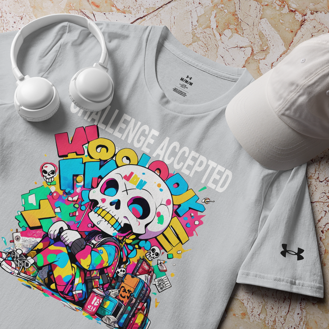 CHALLENGE ACCEPTED 01 Under ArmourⓇ athletic t-shirt 2