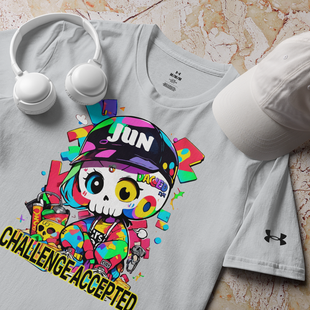 CHALLENGE ACCEPTED 02 Under ArmourⓇ athletic t-shirt 1