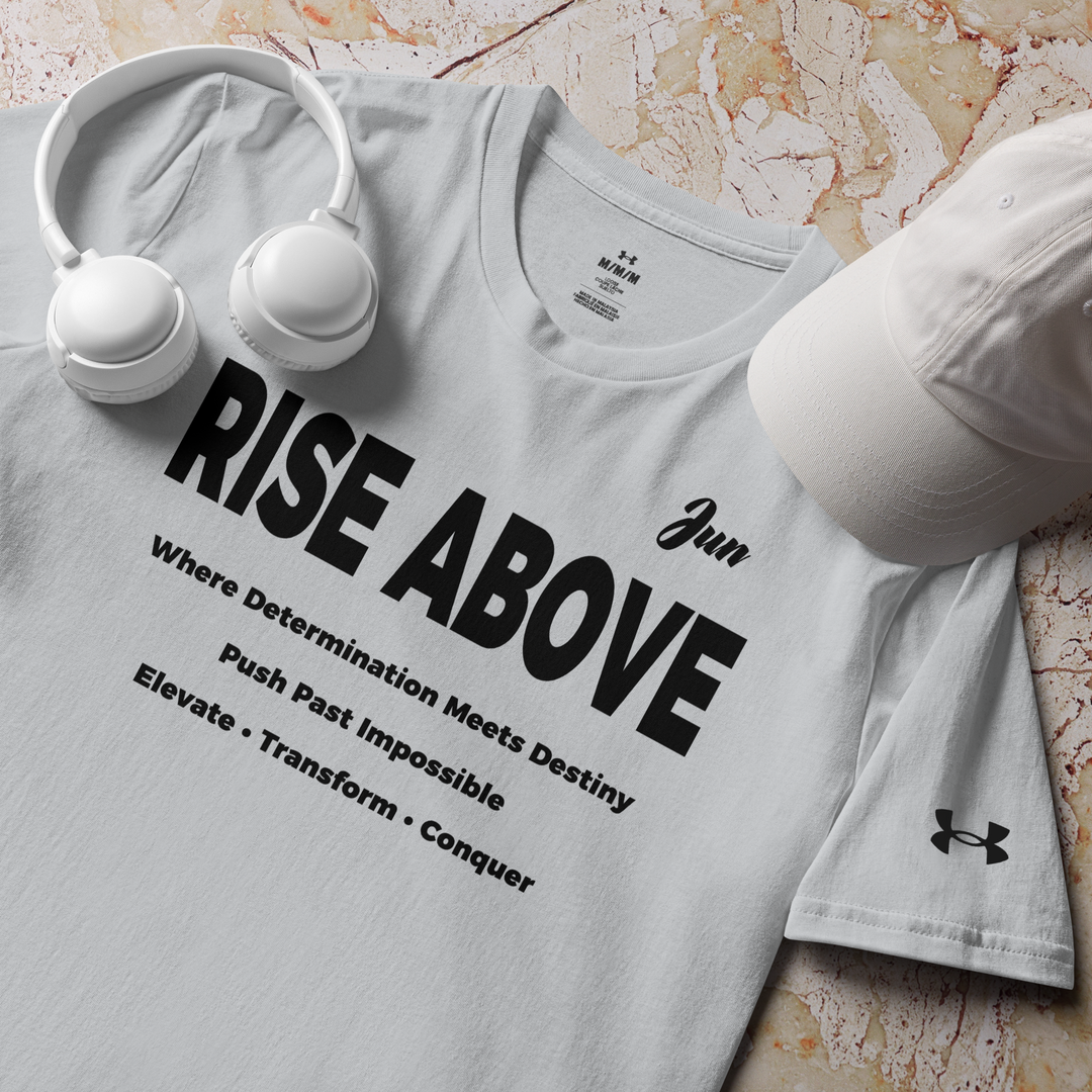 RISE ABOVE 01 Under ArmourⓇ athletic t-shirt 1