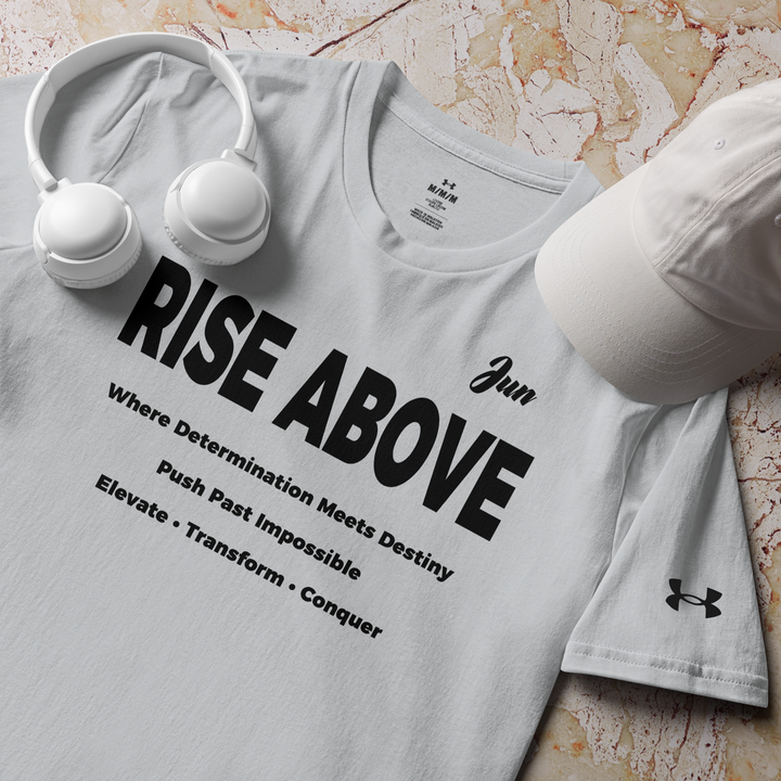 RISE ABOVE 01 Under ArmourⓇ athletic t-shirt 1