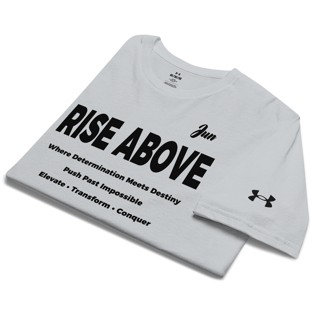 RISE ABOVE 01 Under ArmourⓇ athletic t-shirt 1