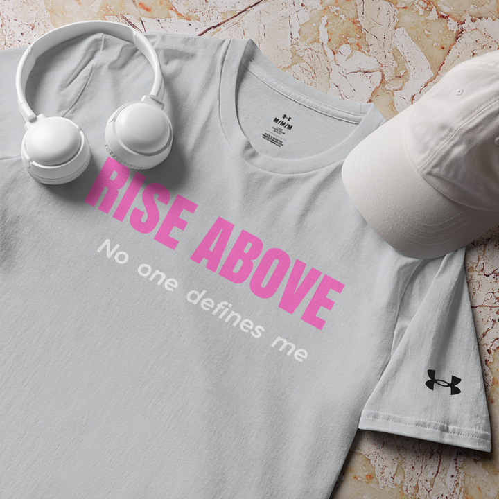 RISE ABOVE 03 Under ArmourⓇ athletic t-shirt  2