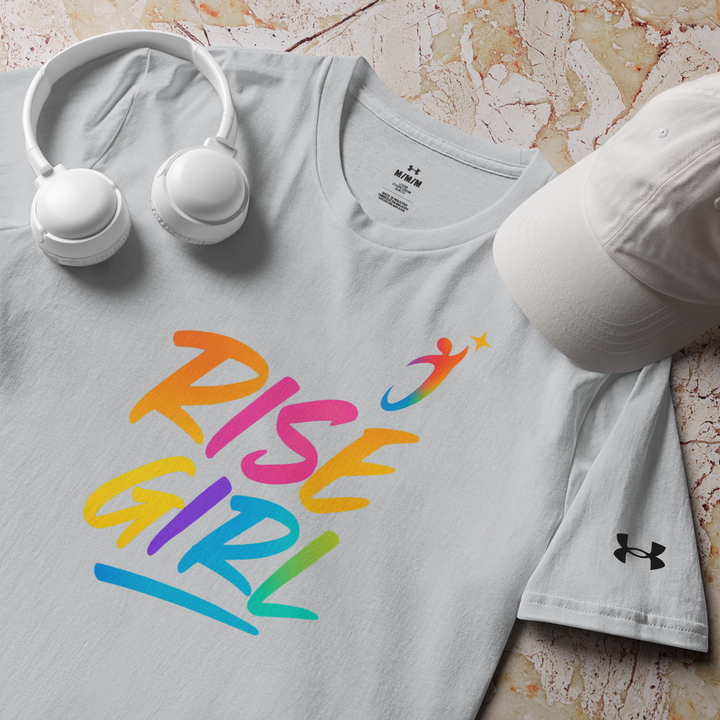 RISE GIRL 03 – NO ONE DEFINES ME – Under Armour® Athletic T-Shirt