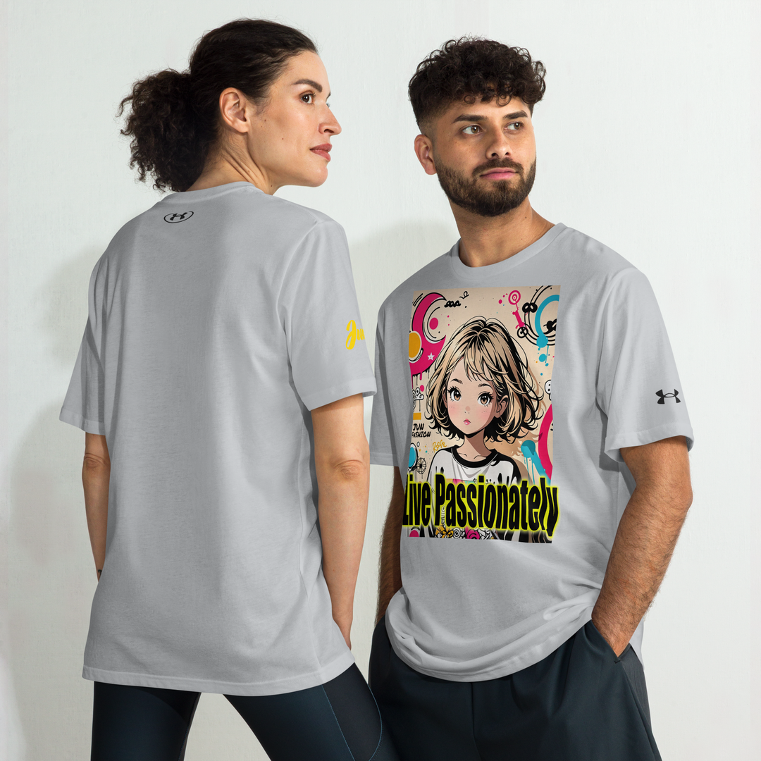 Live Passionately 08 Under ArmourⓇ athletic t-shirt