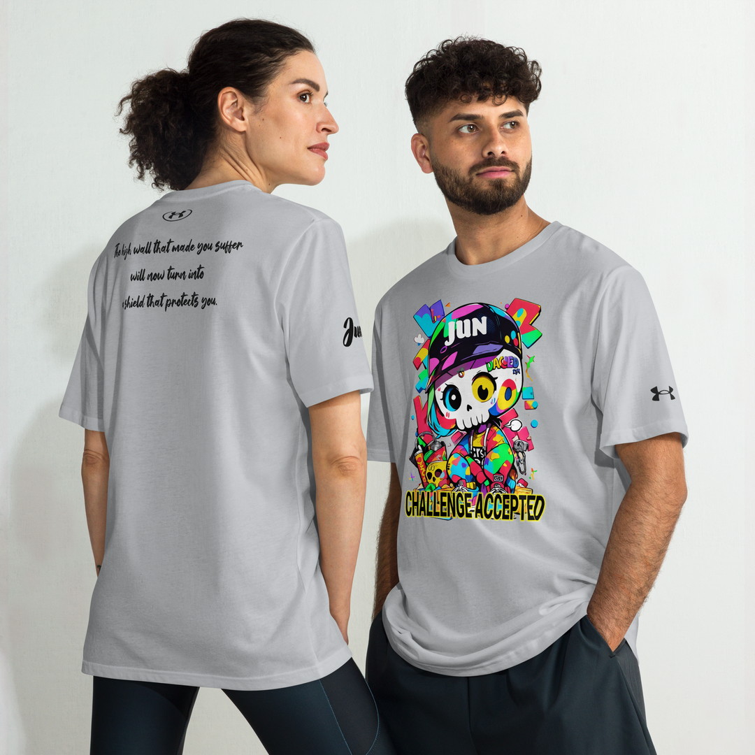CHALLENGE ACCEPTED 02 Under ArmourⓇ athletic t-shirt 1