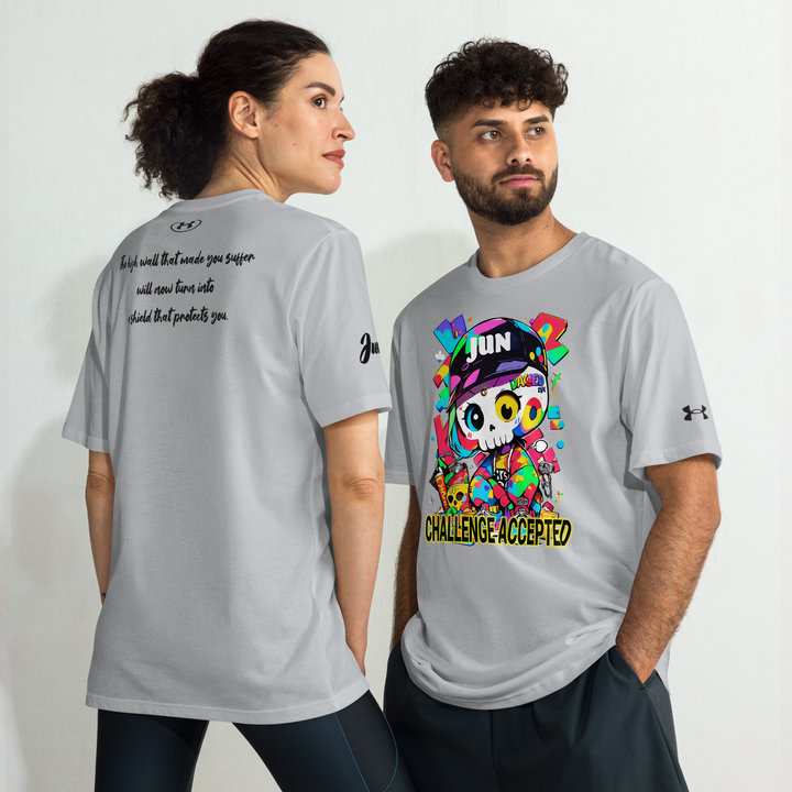 CHALLENGE ACCEPTED 02 Under ArmourⓇ athletic t-shirt 1