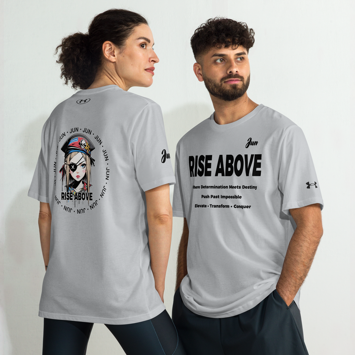 RISE ABOVE 01 Under ArmourⓇ athletic t-shirt 1