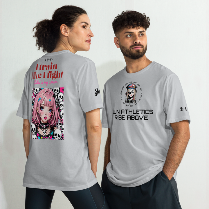 I train like I fight 01 Under ArmourⓇ athletic t-shirt 1