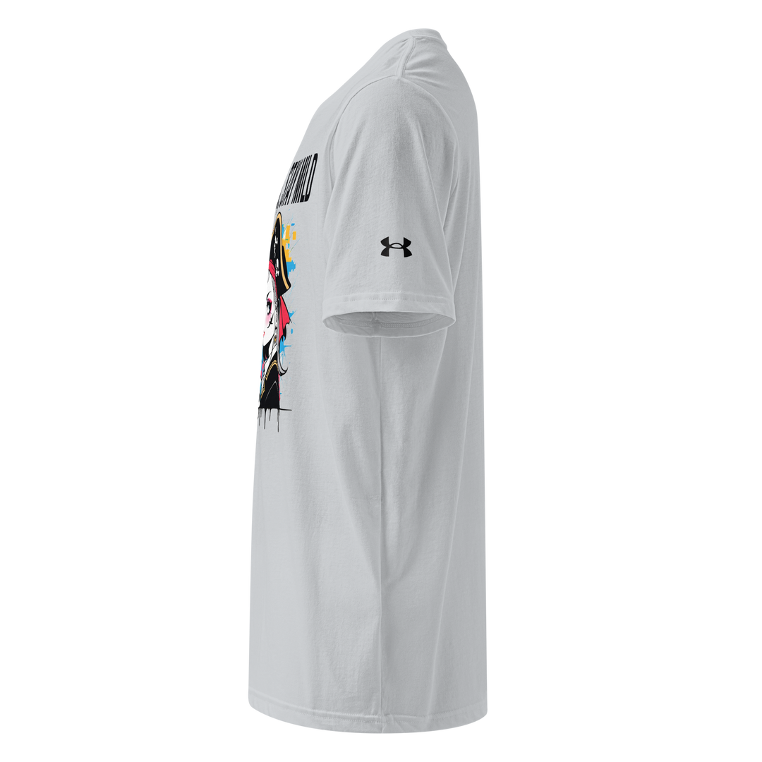 DREAM WILD STAY MILD white 01 Under ArmourⓇ athletic t-shirt 2