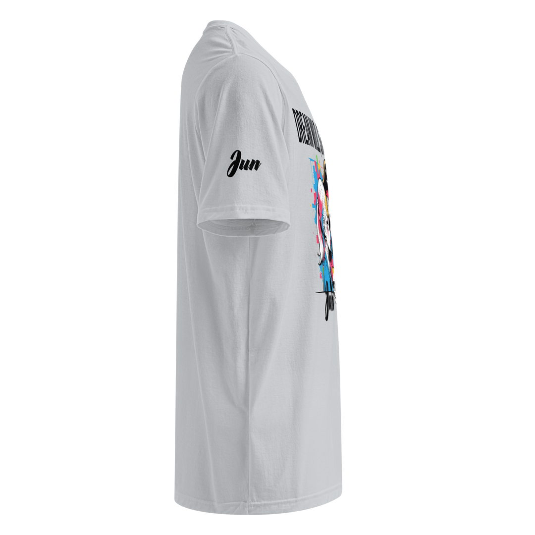 DREAM WILD STAY MILD white 01 Under ArmourⓇ athletic t-shirt 2