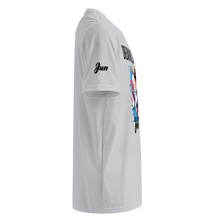 DREAM WILD STAY MILD white 01 Under ArmourⓇ athletic t-shirt 2