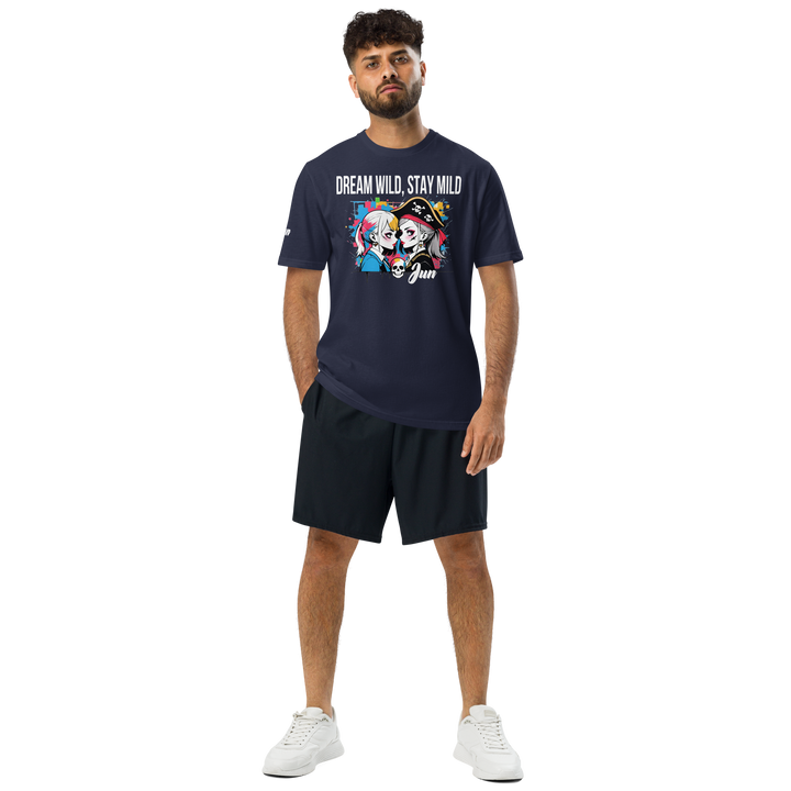 DREAM WILD STAY MILD white 01 Under ArmourⓇ athletic t-shirt 1