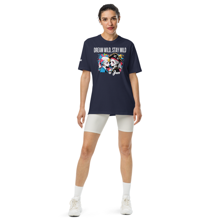 DREAM WILD STAY MILD white 01 Under ArmourⓇ athletic t-shirt 1