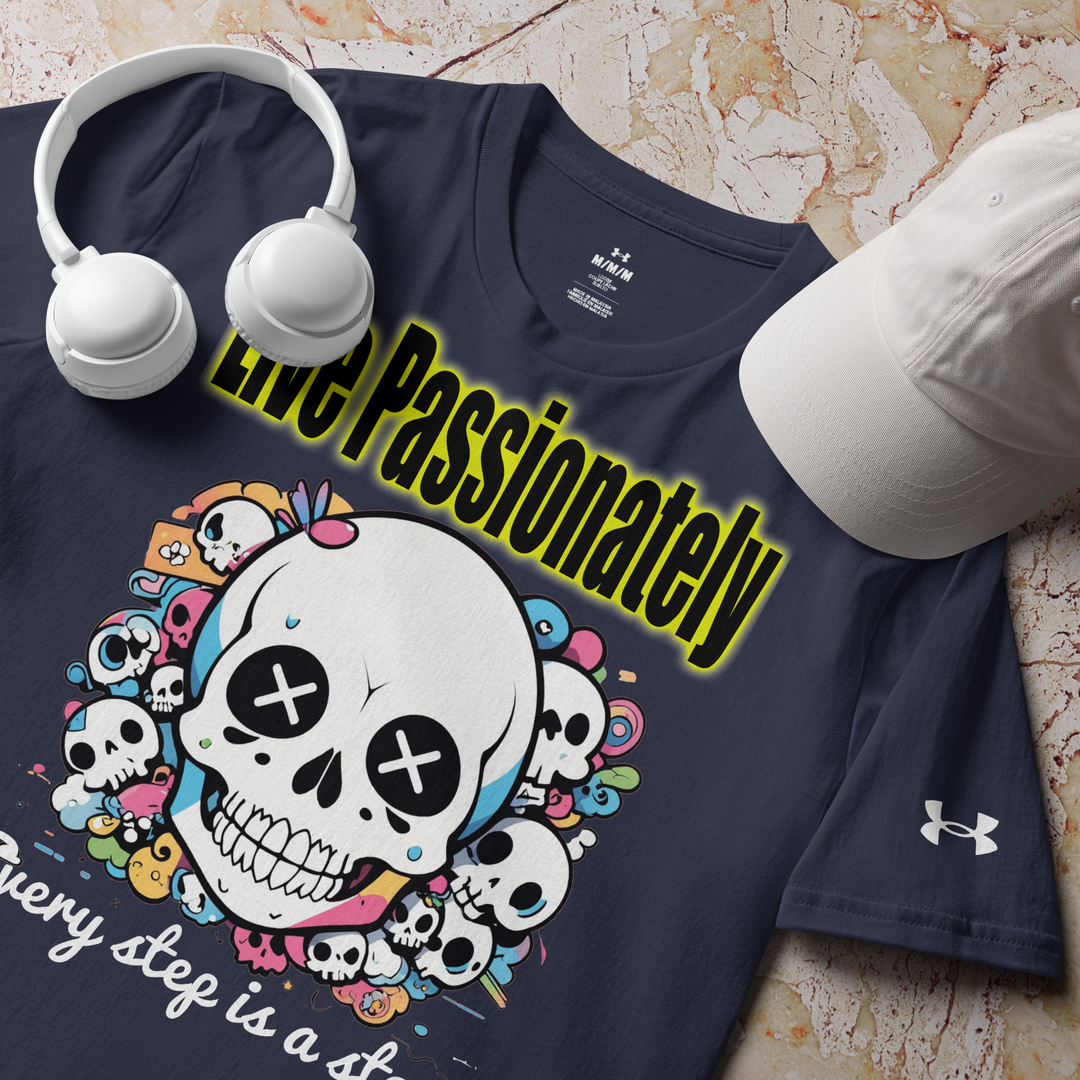 Live Passionately 02 Under ArmourⓇ athletic t-shirt 1