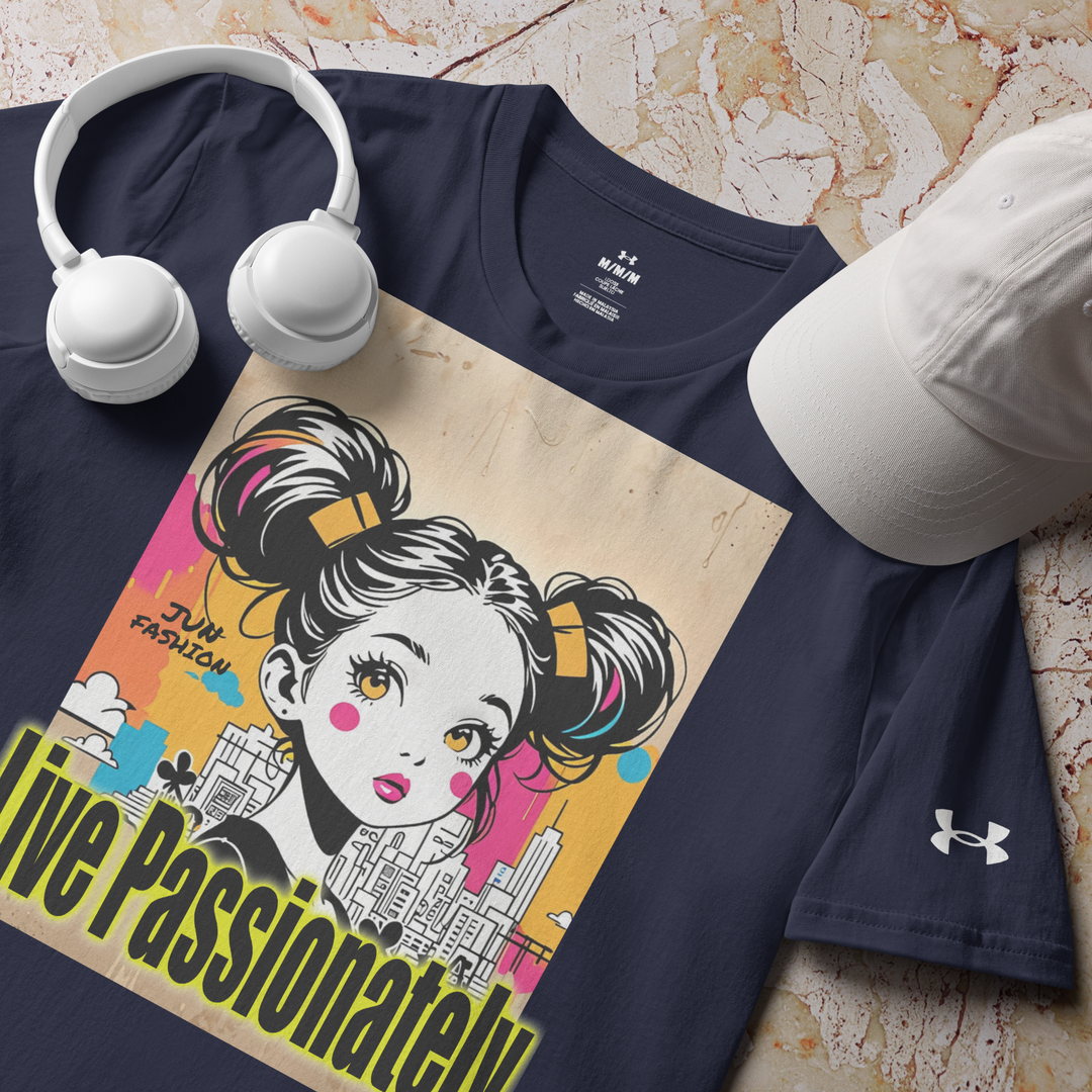 Live Passionately 07 Under ArmourⓇ athletic t-shirt