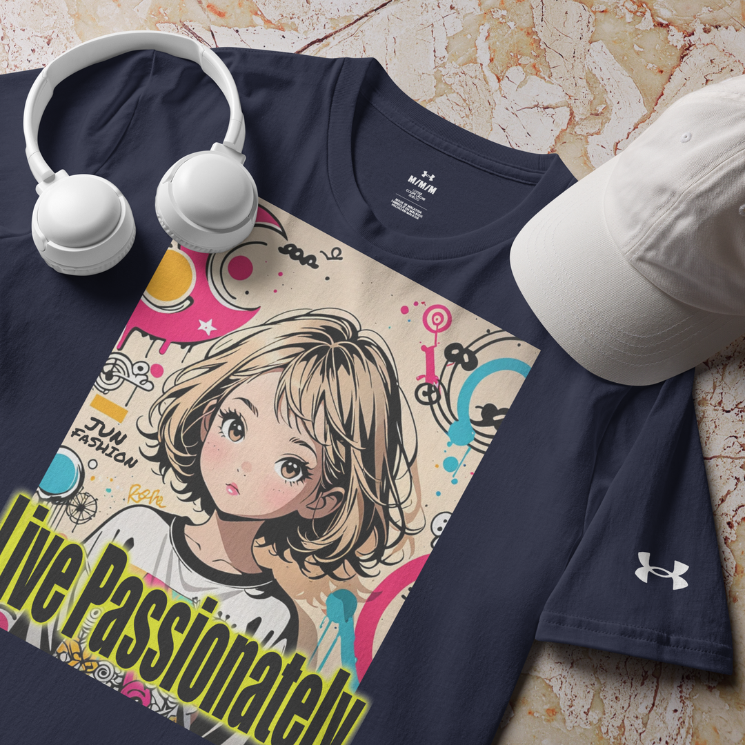 Live Passionately 08 Under ArmourⓇ athletic t-shirt