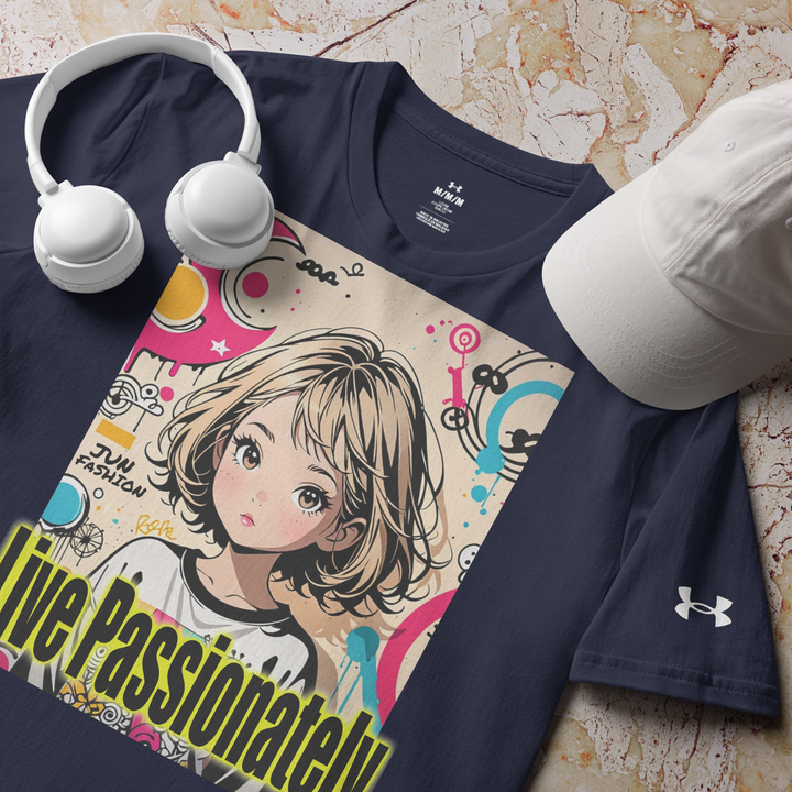 Live Passionately 08 Under ArmourⓇ athletic t-shirt