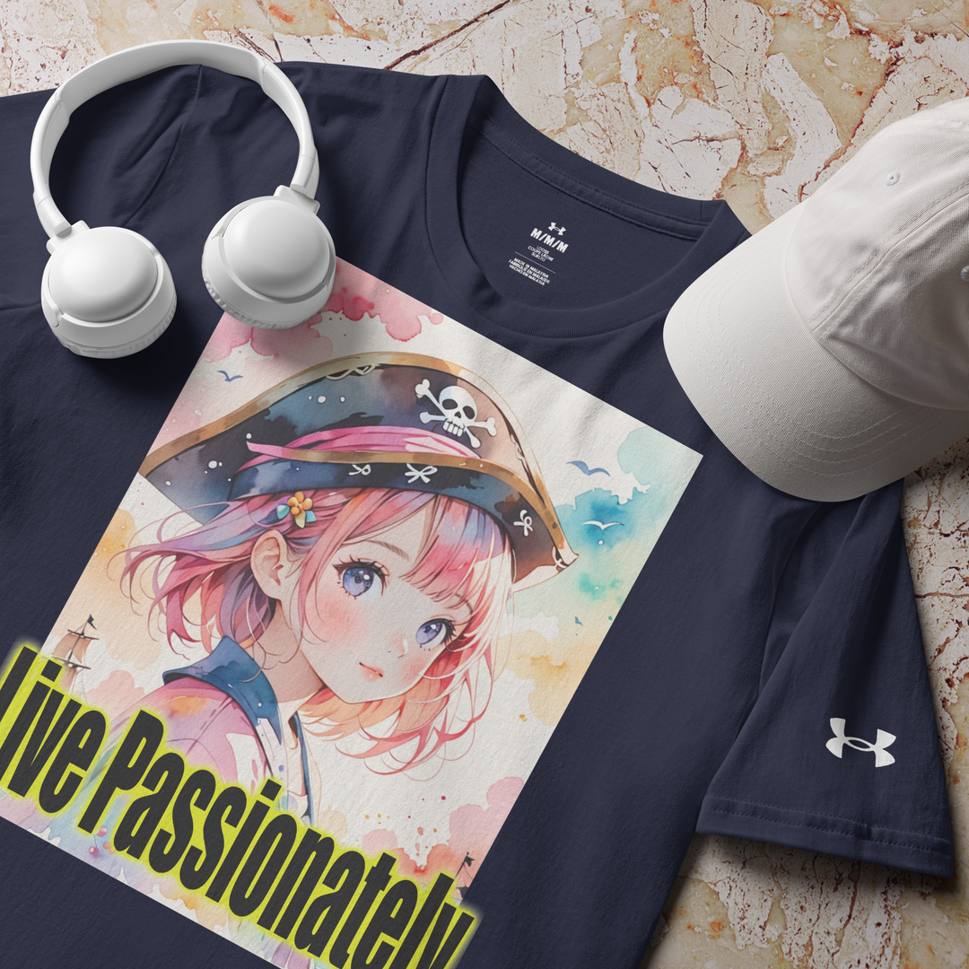Live Passionately 09 Under ArmourⓇ athletic t-shirt 1