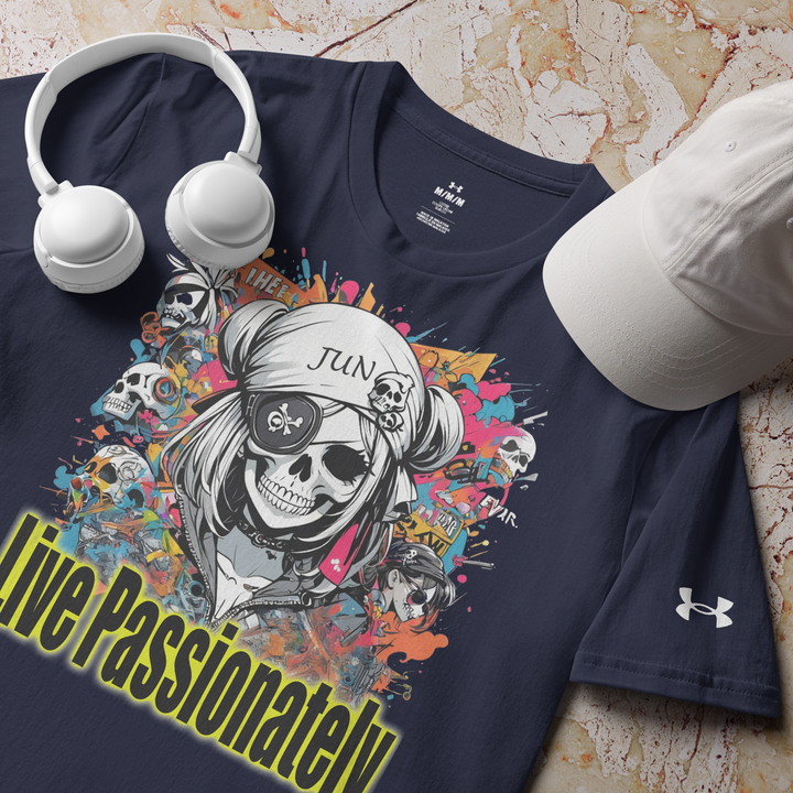 Live Passionately 10 Under ArmourⓇ athletic t-shirt 2