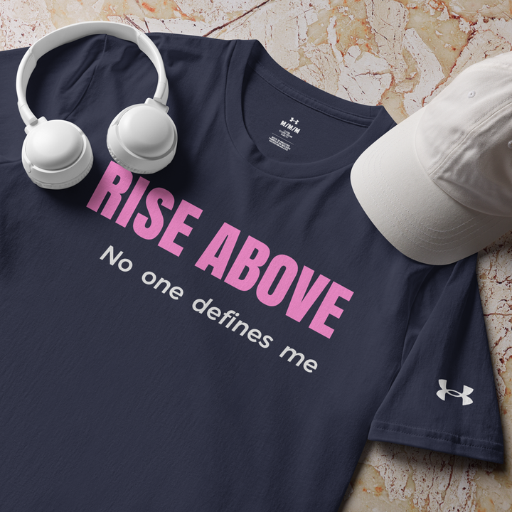 RISE ABOVE 03 Under ArmourⓇ athletic t-shirt 3