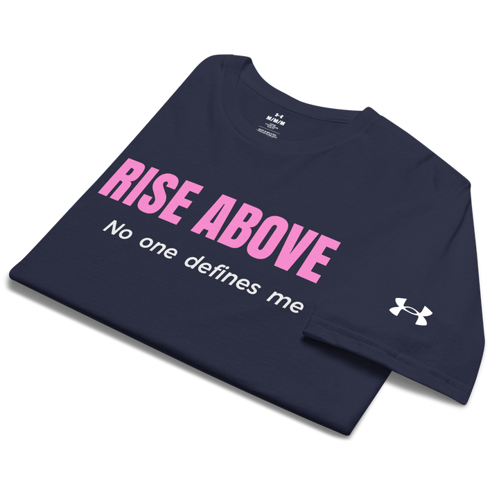 RISE ABOVE 03 Under ArmourⓇ athletic t-shirt 3